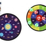 Kétoldalas tépőzáras célpont labdákkal