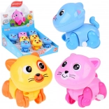 Felhúzható Psotek cica – színes, mozgó játék a legkisebbeknek