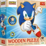 Fa puzzle 50 darabbal SONIC