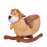 Hintázó oroszlán narancssárga sállal gyerekeknek