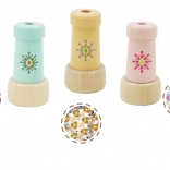 Színes fa kaleidoszkóp