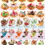 EUROGRAPHICS puzzle fagylalt ízek 1000 darab