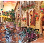 Puzzle Biciklivel Toszkánán Keresztül 1000 darab
