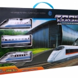 Nagy elektromos vasút kiegészítőkkel gyermekeknek 3+