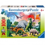 Ravensburger puzzle Dinoszauruszok között