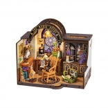 Miniatűr varázslóműhely modell