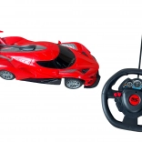 Távirányítós autó közlekedési lámpával