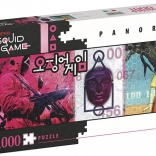 Panorámás puzzle CLEMENTONI Netflix Squid Game 1000 darab