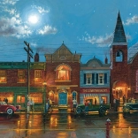 Puzzle COBBLE HILL esti utca – 1000 darab