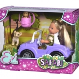 Evi baba Safari terepjáróval