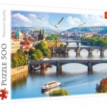 Bűvös Puzzle 500 darabból Prága Trefl