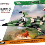Építőkészlet Northrop F‑5A Freedom Fighter repülőgépből készült kockákból