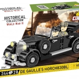 Horch 830 BL De Gaulle autó makett – 1:35 méretarány