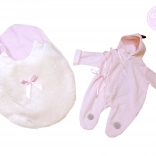 Újszülött baba ruha dinoszaurusz mintával