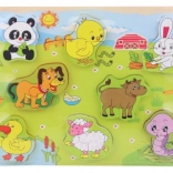 Fa formabedobó háziállatokkal