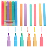 Színes szövegkiemelő-készlet iskolába és irodába – 6 db