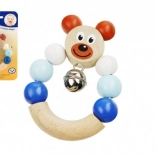 Detoa kék mackós csörgő