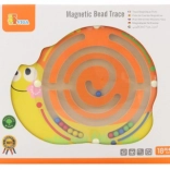 Fa mágneses labirintus csiga