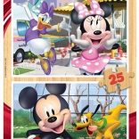 Fa puzzle Mickey és barátai 2x25 darab