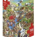 1500 darabos puzzle - A történelem folyója