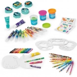 Jungle Box művészeti anyagokkal gyermekek számára