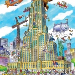 Puzzle DoodleTown: Empire State 1000 darabos