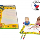 Varázslatos vízfestés rovarok 74x49 cm