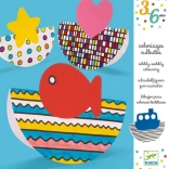 Djeco 3D hintázó színezők gyerekeknek