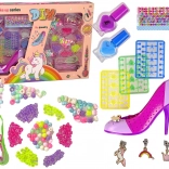 Színes köröm- és ékszerszett