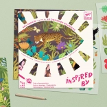 DJECO Douanier Rousseau inspirálta áttetsző képek