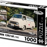 Puzzle Retro-Autók Škoda 1203 SA 1000 darabos