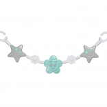 Babakocsira akasztható játék – napocska és csillagok