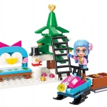 Qman Vidám karácsony – hómobil és karácsonyfa