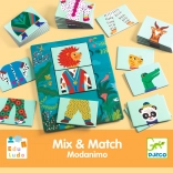 DJECO társasjáték Mix & Match Modanimo