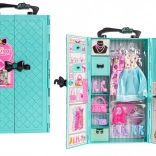 Kozmetikai asztal tartozékokkal Kék