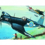 Összeállítható műanyag F4U-1 Corsair repülőgépmodell