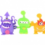 Antistressz gyúrható űrlény – nyálkás játék 8–9 cm, 3 szín