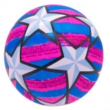 Gumilabda fényes csillagokkal kék 24 cm