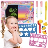 Woopie vízrajzoló szőnyeg 2 az 1-ben XXL 100 × 70 cm világító hatással