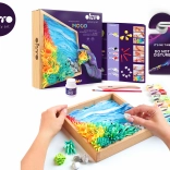 Okto 3D modellező szett Nyugodt óceán 21 × 21 cm