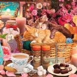 Trefl Puzzle Premium Plus Tea Time – minden szép 1000 darab