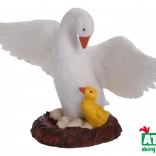 Libás figura fiókkal