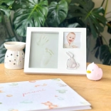 Baba fotorám 3D lenyomatokkal