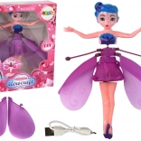 Varázslatos kézmozdulattal irányítható repülő tündérbaba Fairy Doll