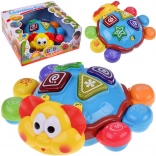 Interaktív menekülő katicabogár totyogóknak dallamokkal és fényekkel