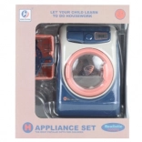 Műanyag gyermek mosógép elemmel, hanghatásokkal