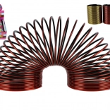 Műanyag spirál fémes hatással