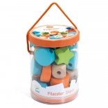 Djeco Fa Fűzőcske Formák