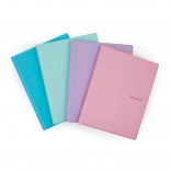 Pastelini A5 gyűrűs jegyzetfüzet műanyag borítóval