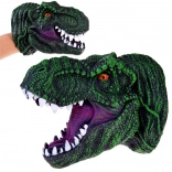Gumibáb T‑Rex – élethű dinoszaurusz fej 19 cm